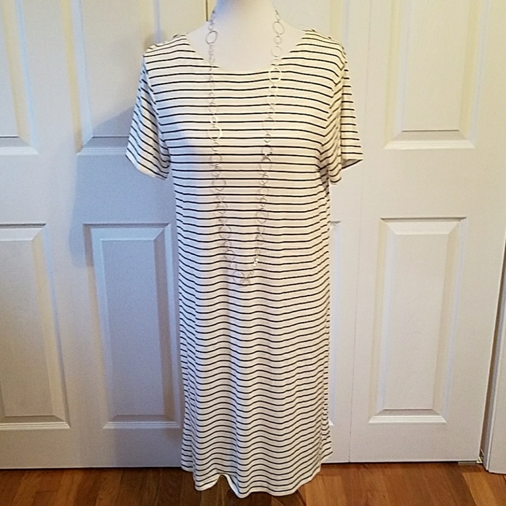 Striped T-shirt Dress